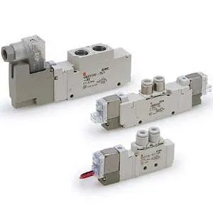 Van điện từ 5 cổng plug lead VQZ1120-1L1-C3 - VQZ1000/2000/3000 Series
